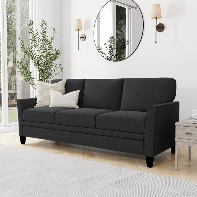 Auden 3 Seater Classic Modern Couch Sofa