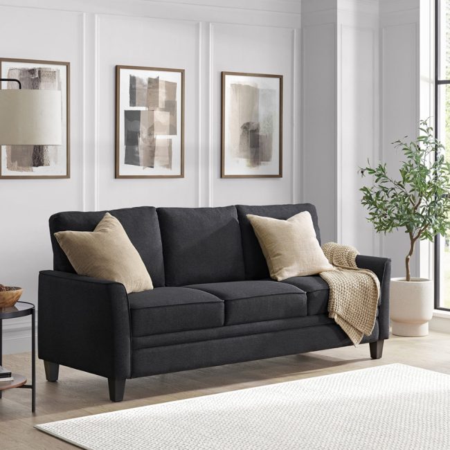 Auden 3 Seater Classic Modern Couch Sofa