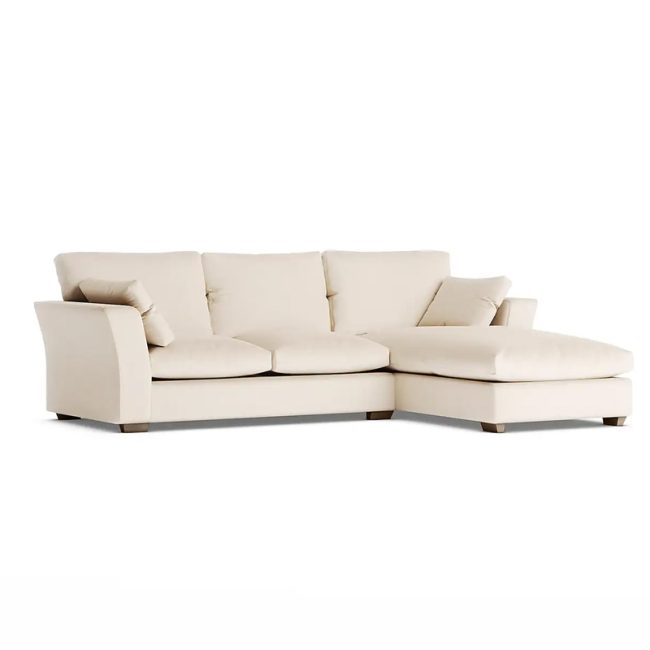 Blakeney Luxury Velvet Corner Chaise Sofa