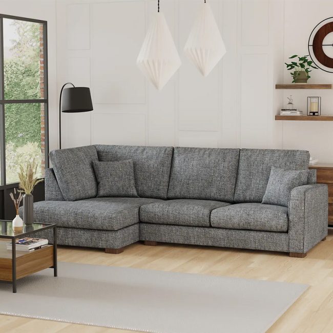 Carson Square Arm Deep Set Corner Sofa