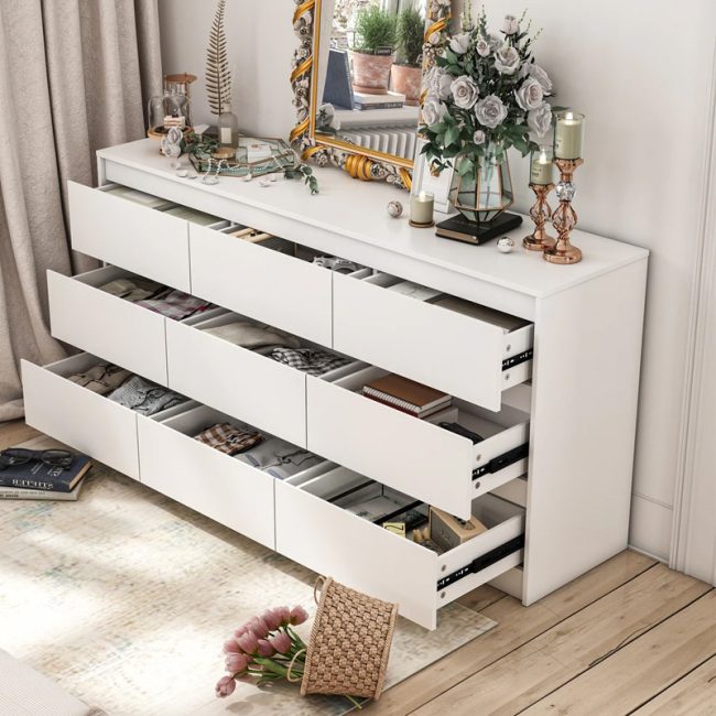 Classic Storage Organizer 9 Drawers of Chest