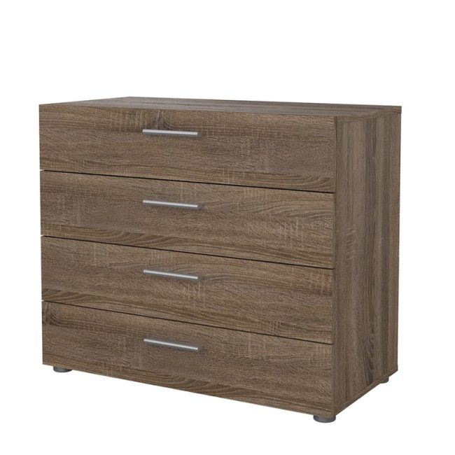 Contemporary 4-drawer Engineered Wood Chest