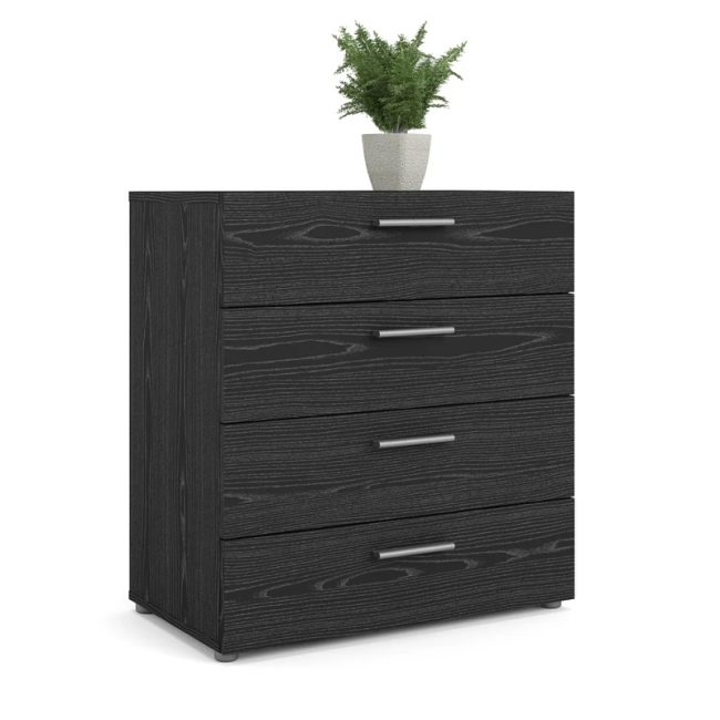 Contemporary 4-drawer Engineered Wood Chest