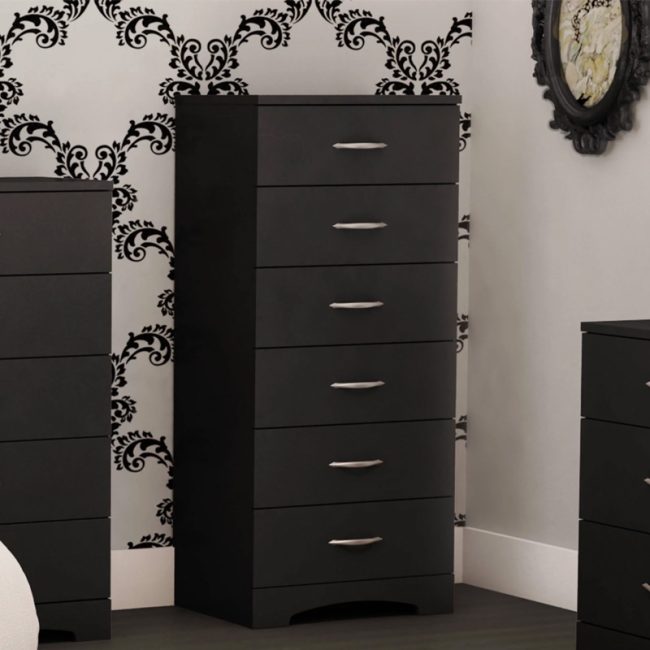 Contemporary 6-Drawer Lingerie Chest