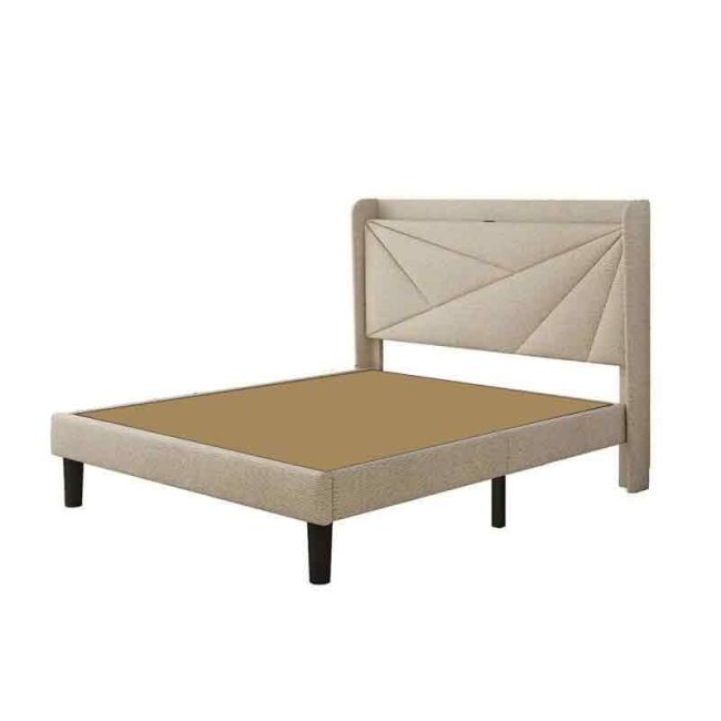 Contemporary Design Upholstered Platform Bed | Best Collection 2024 - Image 5