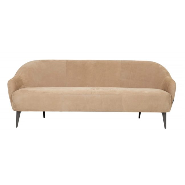 Contemporary Sleek Curve 3 Seater Sofa