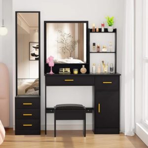 Purchase today Elegant Makeup Dresser with Storage Drawers