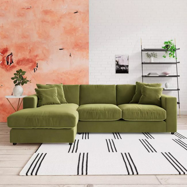 FSM 4 Seater LHF Corner Sofa