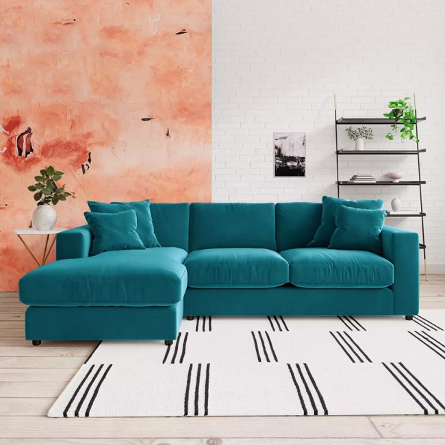 FSM 4 Seater LHF Corner Sofa