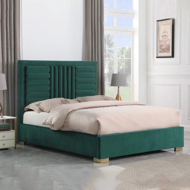 Order Now Velvet Platform Bed