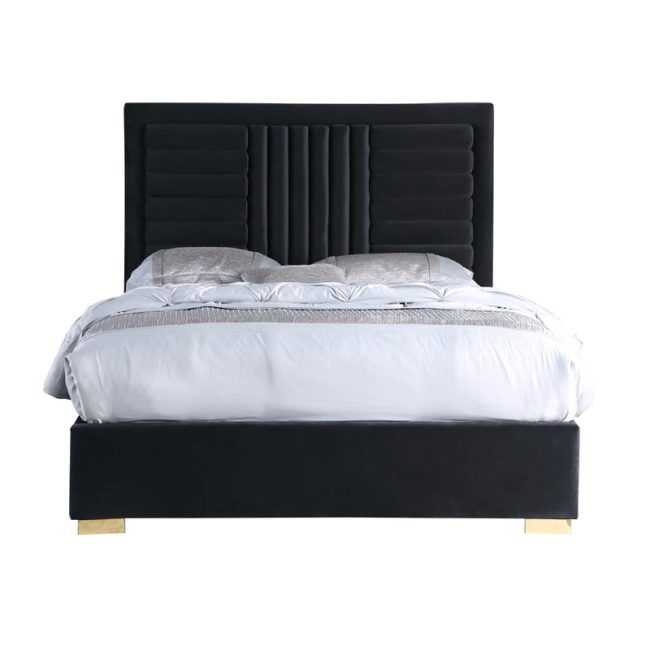 FSM Anita Velvet Platform Bed