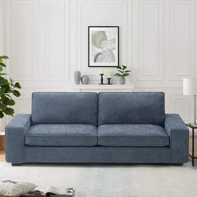 FSM Modern Loveseat Sofa for Living Room