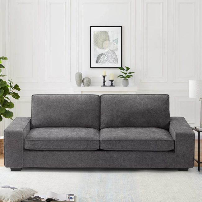 FSM Modern Loveseat Sofa for Living Room