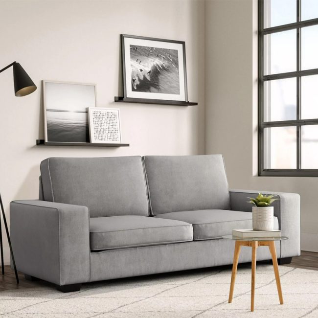 FSM Modern Loveseat Sofa for Living Room