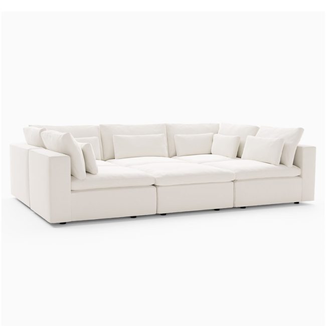 FSM Modular 6-Piece Living Room Sofa