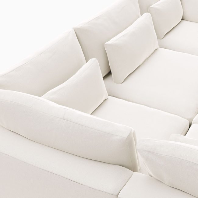 FSM Modular 6-Piece Living Room Sofa