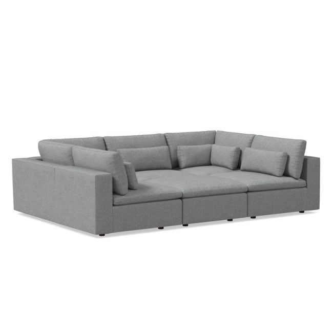 FSM Modular 6-Piece Living Room Sofa