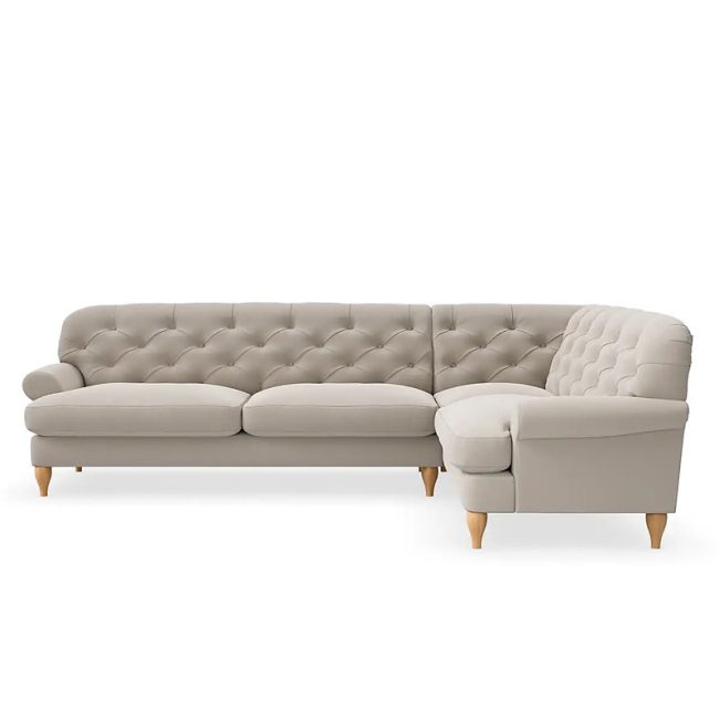 FSM stylish Velvet 4 Seater Corner Sofa