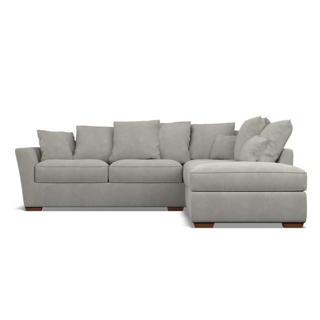 Florence Soft Brushed Left Facing Corner Sofa