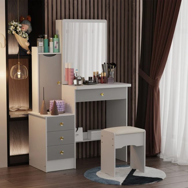 Glamorous Style Makeup Dressing Table