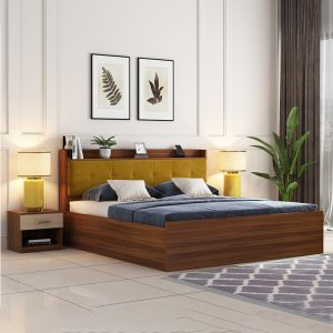 High Quality MDF Theresa Bed with Box Storage