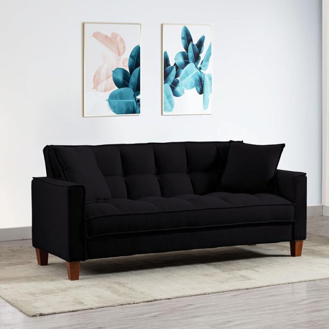 Living Room 2 Seater Modern Loveseat Sofa