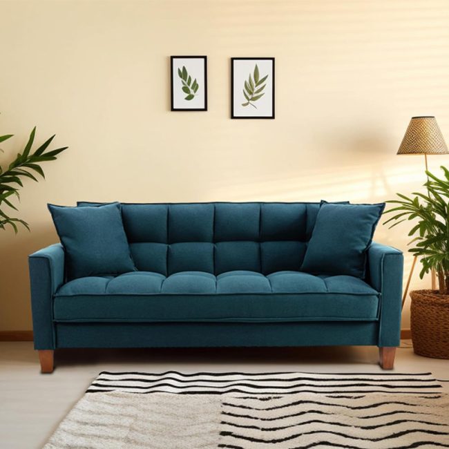 Living Room 2 Seater Modern Loveseat Sofa