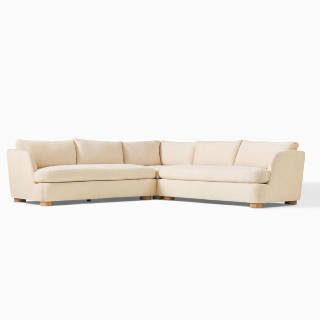 Living Room 3-Piece L-Shaped Sofa