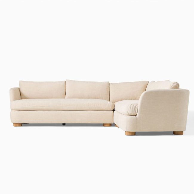 Living Room 3-Piece L-Shaped Sofa