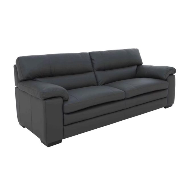 Luxury 3 Seater Pure Premium Faux Leather Sofa