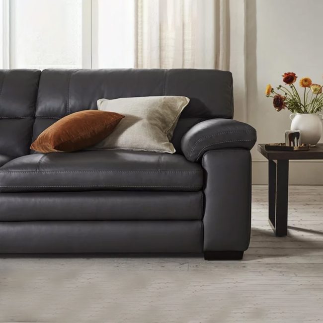 Luxury 3 Seater Pure Premium Faux Leather Sofa