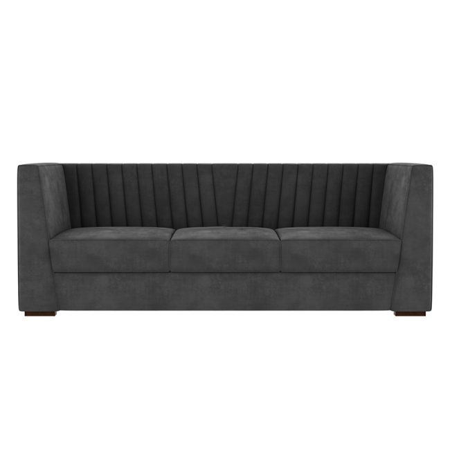 Luxury Velvet Upholstered Adley 3 Seater Sofa