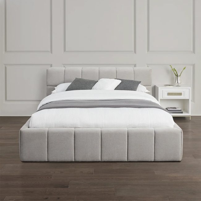 Magnus Sculptural Tufting Upholstered Bed