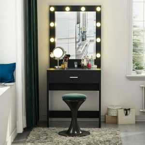 Purchase now Makeup Dressing Table with LED Lighted Mirror