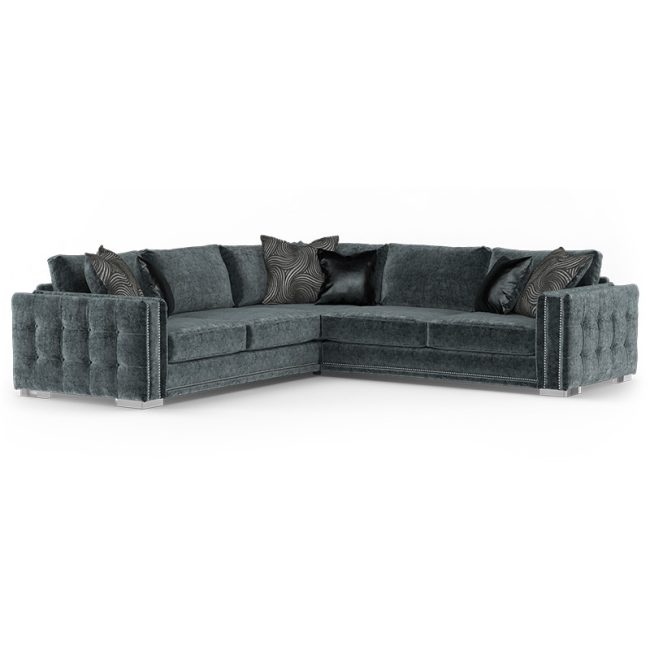 Midas Glamorous Centerpiece Sectional Sofa