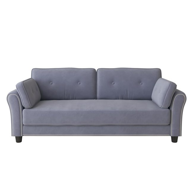 Modern 2-Seater Loveseat Couch Sofa