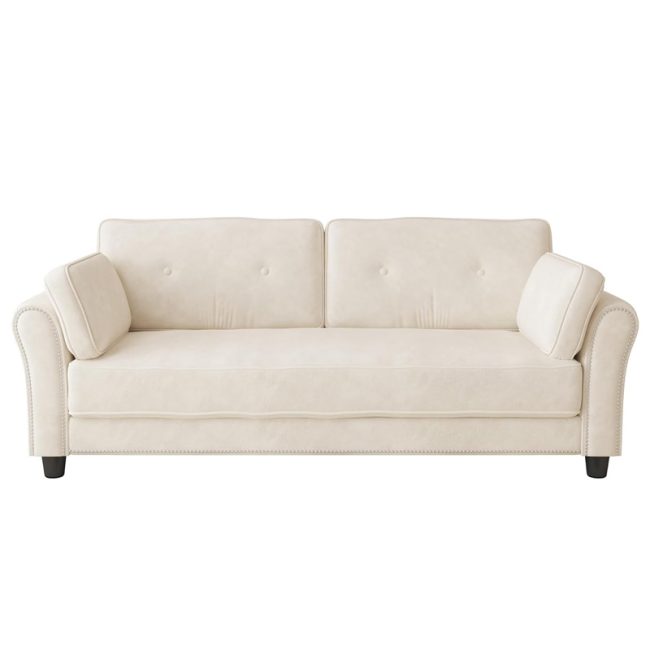 Modern 2-Seater Loveseat Couch Sofa