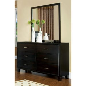 Shop today Modern 6-Drawer Dressing Table with Mirror