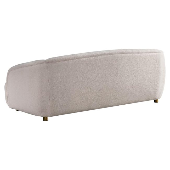 Modern Barrel Back Style Cushion Couch