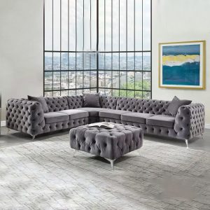 Shop today Modern Chesterfield L Shaped Corner Sofas