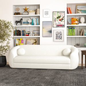 Acquire now Modern Large Velvet 3 seater Couch