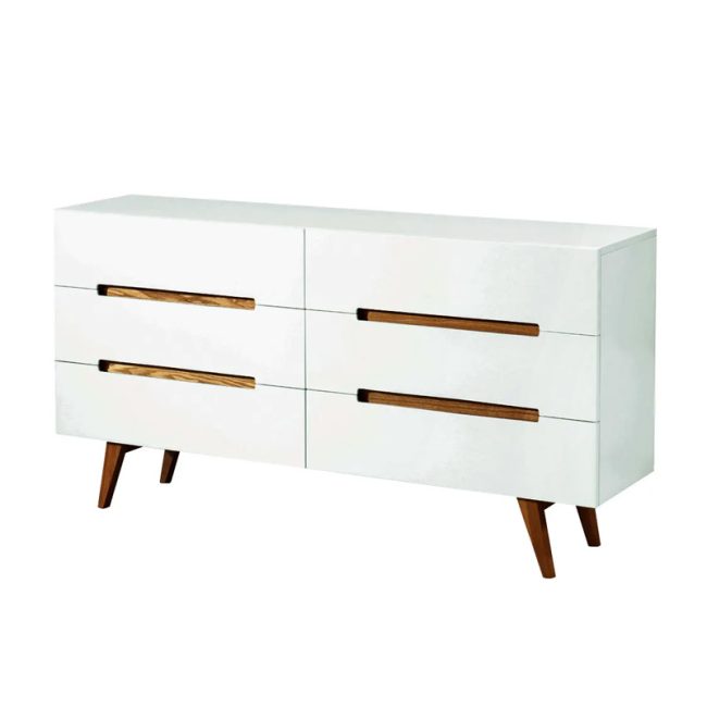 Nordic Scandinavian Wood Chest Of Drawers