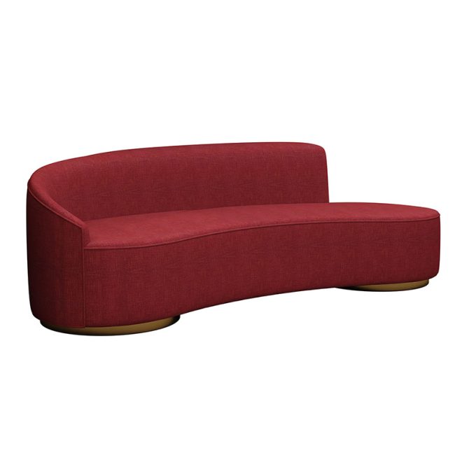 Premium-Quality 3 Seater Curved Sofa