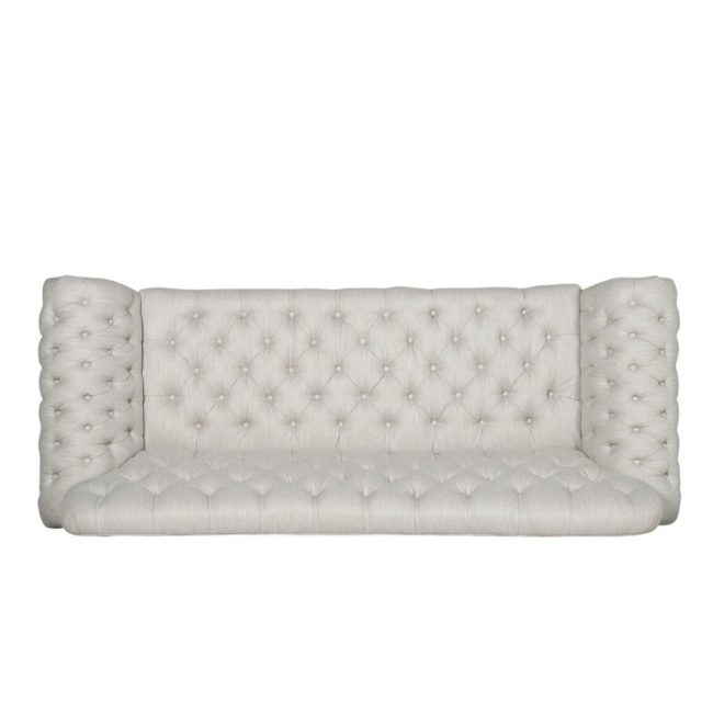 Rolled Arms Chesterfield Button Tufted Sofa