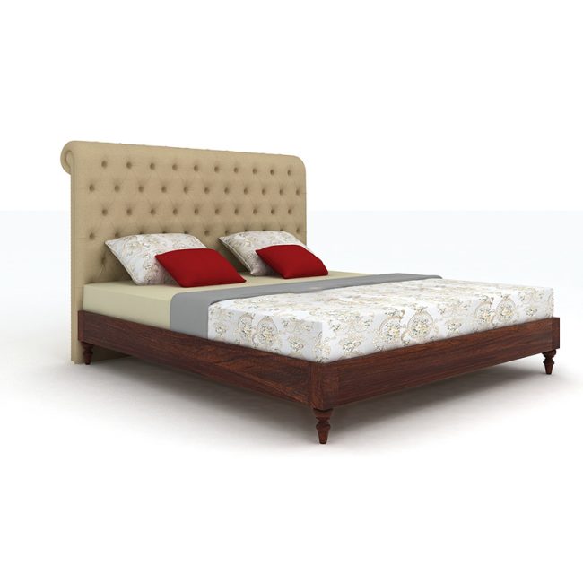 Samberg Upholstered Chester Headboard Bed