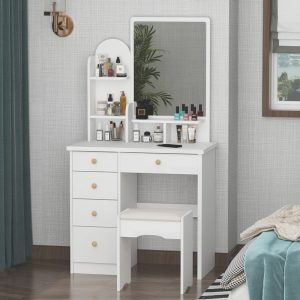 Acquire now Timeless 5 Drawers Dressing Table