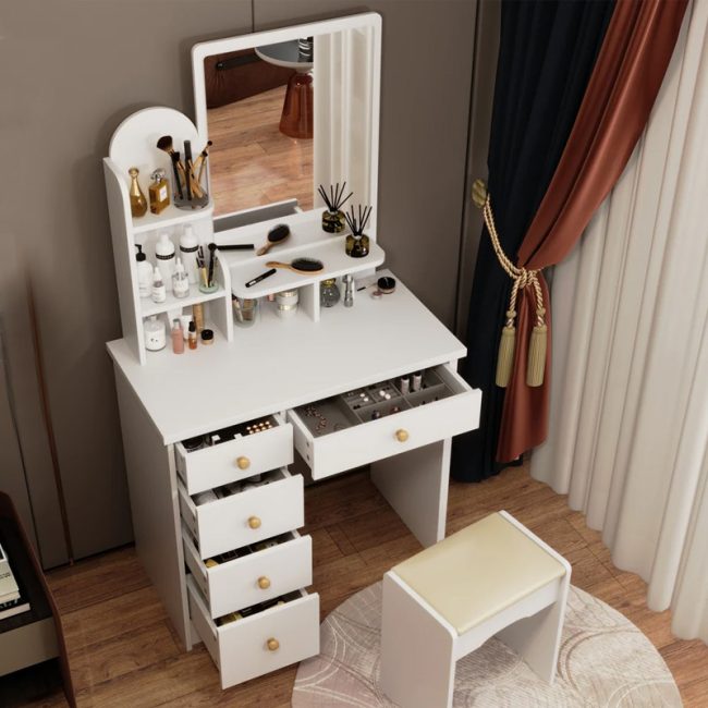 Timeless 5 Drawers Dressing Table