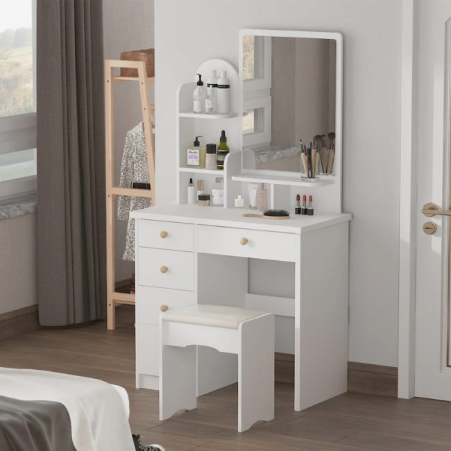 Timeless 5 Drawers Dressing Table