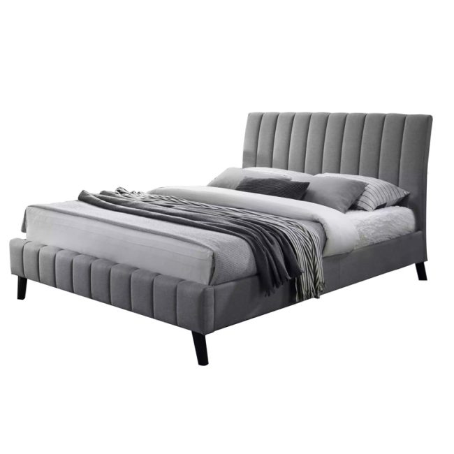 Versatile Marlin Velvet Upholstered Bed