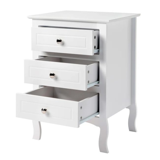 Belamy 3 Drawers Nightstand